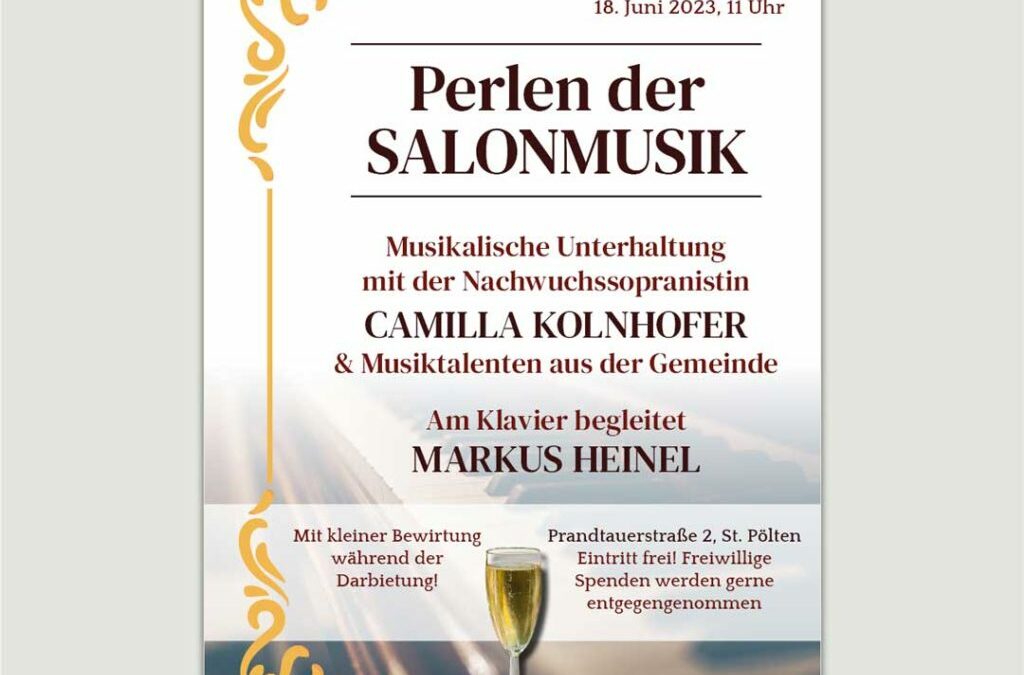 Flyer Salonmusik