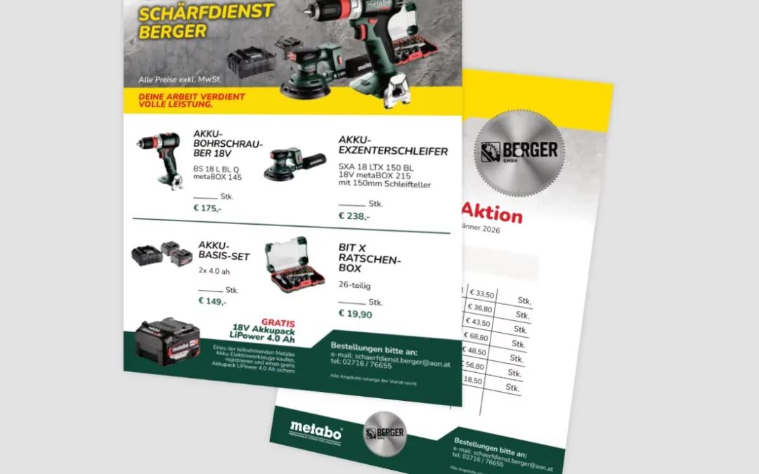 Schärfdienst Berger